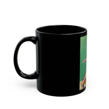 Fowler and Tamara, The Dance Magazine cover, January 1928 - Black Coffee Mug - Go Mug Yourself