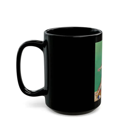 Fowler and Tamara, The Dance Magazine cover, January 1928 - Black Coffee Mug - Go Mug Yourself