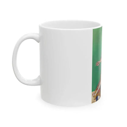 Fowler and Tamara, The Dance Magazine cover, January 1928 - White Coffee Mug - Go Mug Yourself