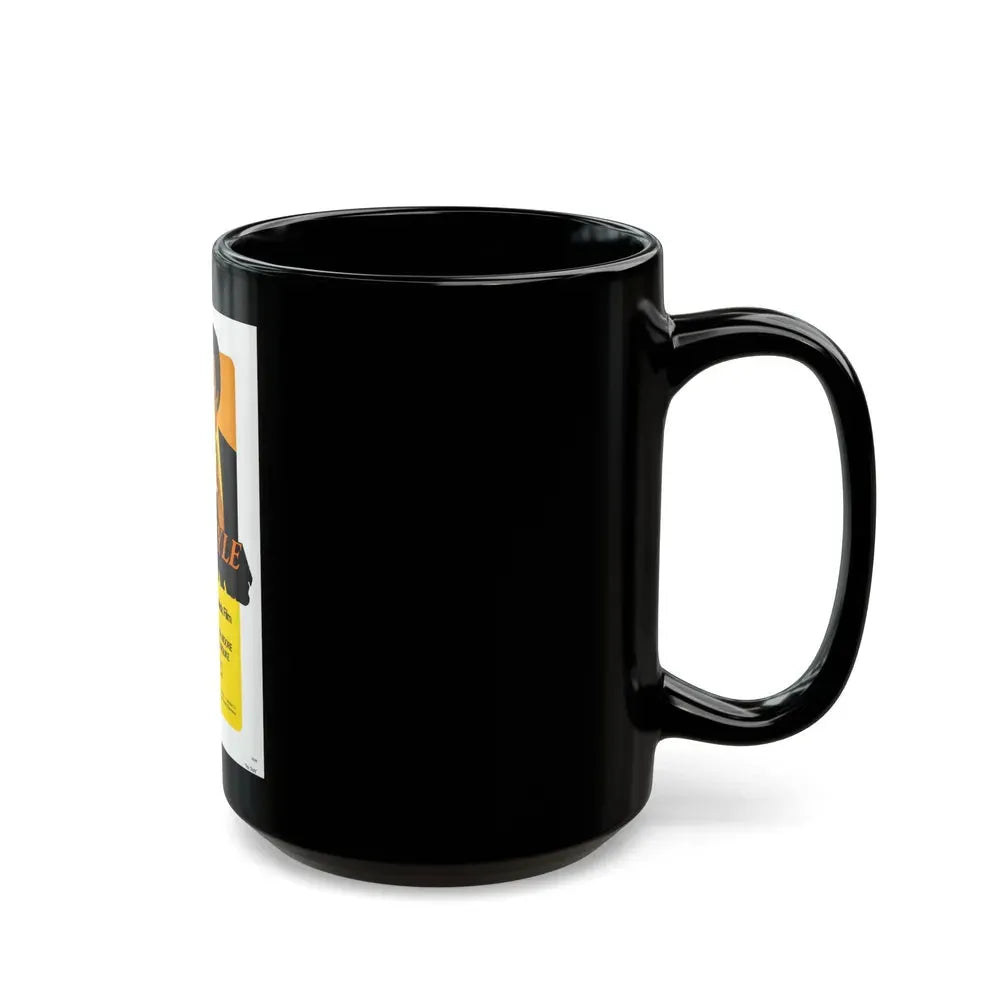 FOX STYLE 1973 Movie Poster - Black Coffee Mug - Go Mug Yourself
