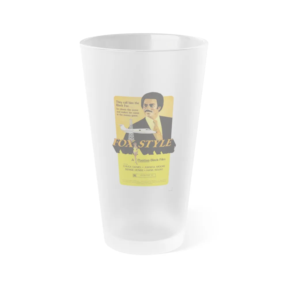 FOX STYLE 1973 Movie Poster - Frosted Pint Glass 16oz-16oz-Frosted-Go Mug Yourself