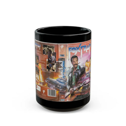 FOX TRAP (VHS COVER) - Black Coffee Mug-15oz-Go Mug Yourself