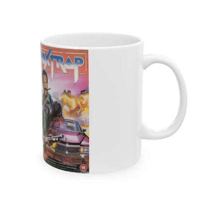 FOX TRAP (VHS COVER) - White Coffee Mug-Go Mug Yourself