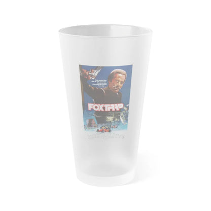 FOXTRAP 1986 Movie Poster - Frosted Pint Glass 16oz-16oz-Frosted-Go Mug Yourself