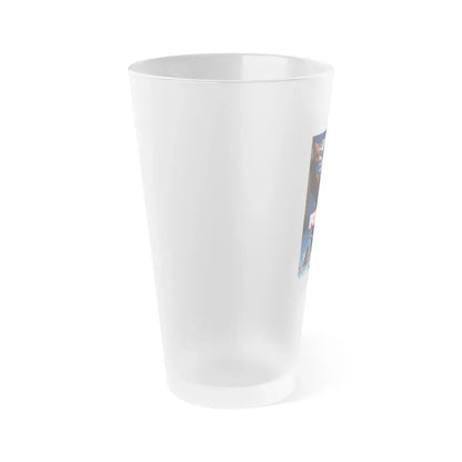 FOXTRAP 1986 Movie Poster - Frosted Pint Glass 16oz - Go Mug Yourself