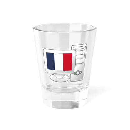 Fr Computer (France) Shot Glass 1.5oz 1.5oz - Go Mug Yourself