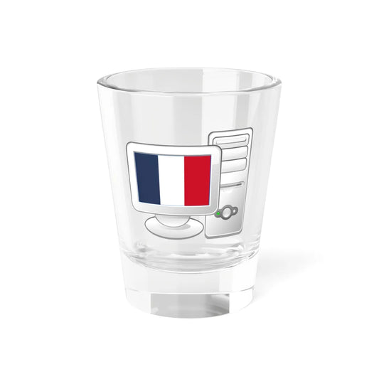 Fr Computer (France) Shot Glass 1.5oz 1.5oz - Go Mug Yourself