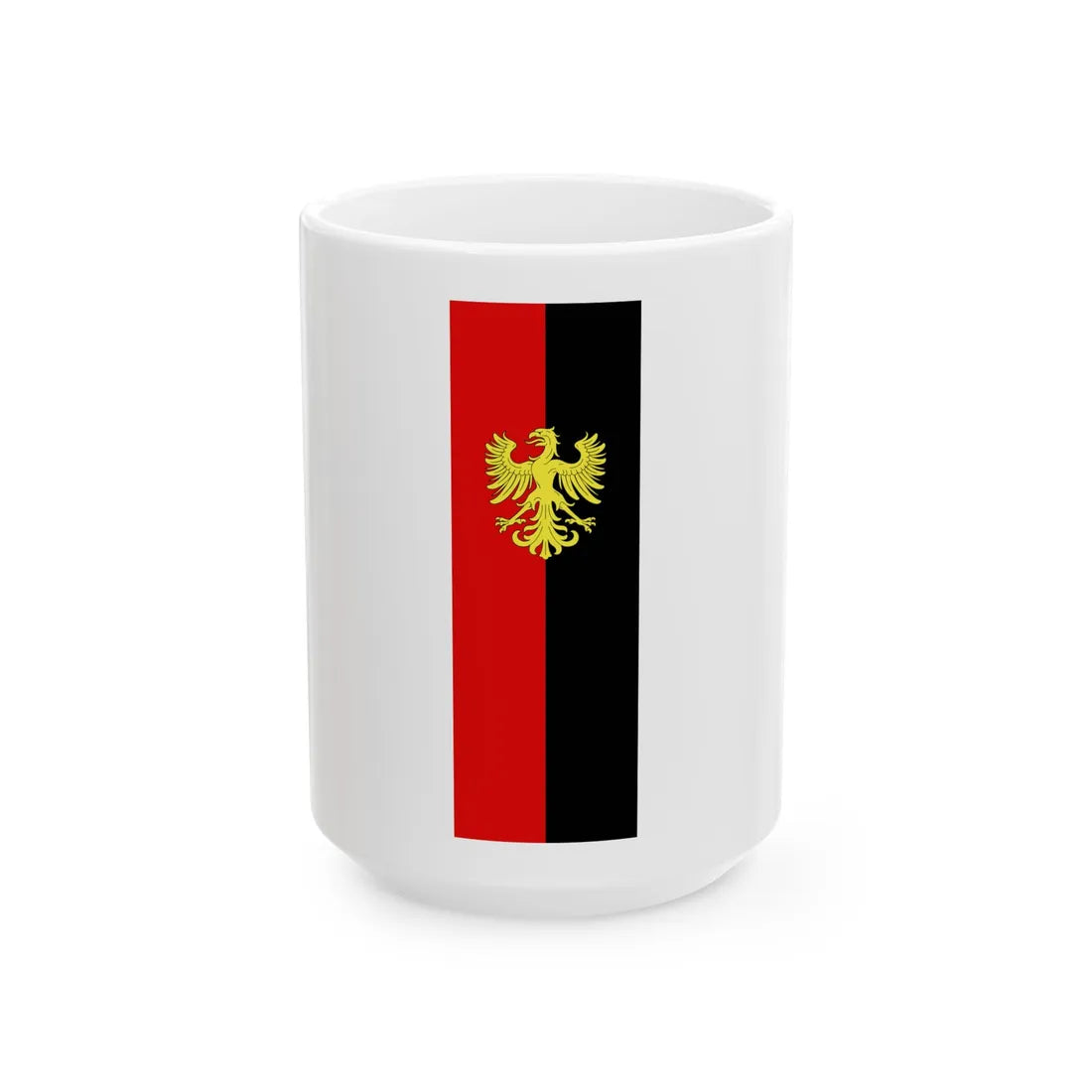 FRA Obernai Banner (France) White Coffee Mug 15oz - Go Mug Yourself
