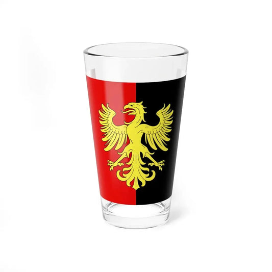 FRA Obernai Flag (France) Pint Glass 16oz 16oz - Go Mug Yourself