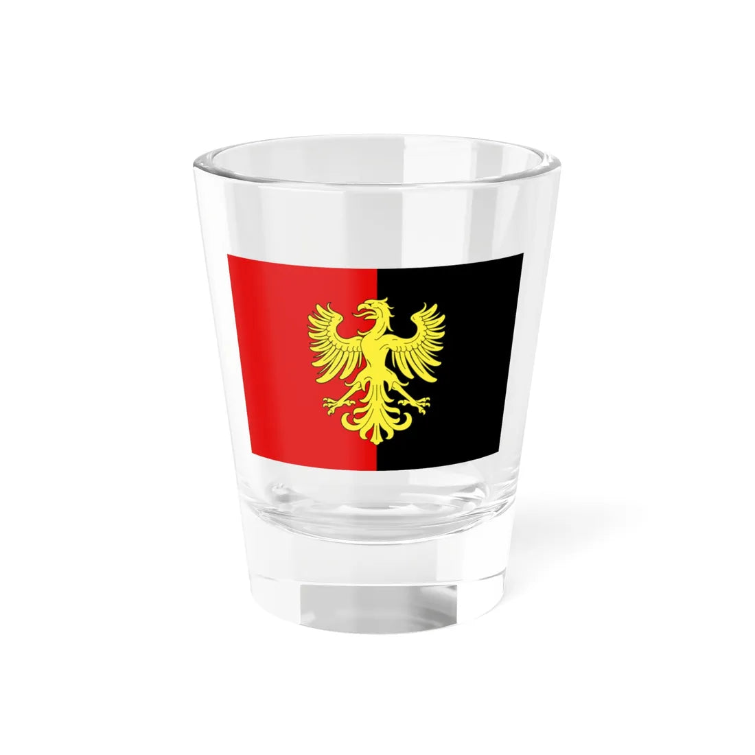 FRA Obernai Flag (France) Shot Glass 1.5oz 1.5oz - Go Mug Yourself