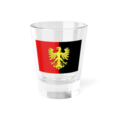 FRA Obernai Flag (France) Shot Glass 1.5oz 1.5oz - Go Mug Yourself