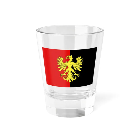 FRA Obernai Flag (France) Shot Glass 1.5oz 1.5oz - Go Mug Yourself