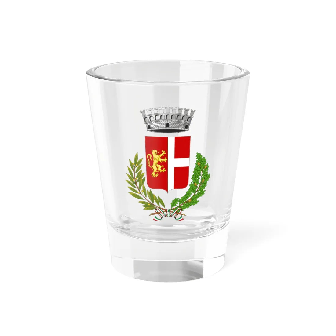 Fraine-Stemma (Italy) (Coat of Arms) Shot Glass 1.5oz 1.5oz - Go Mug Yourself