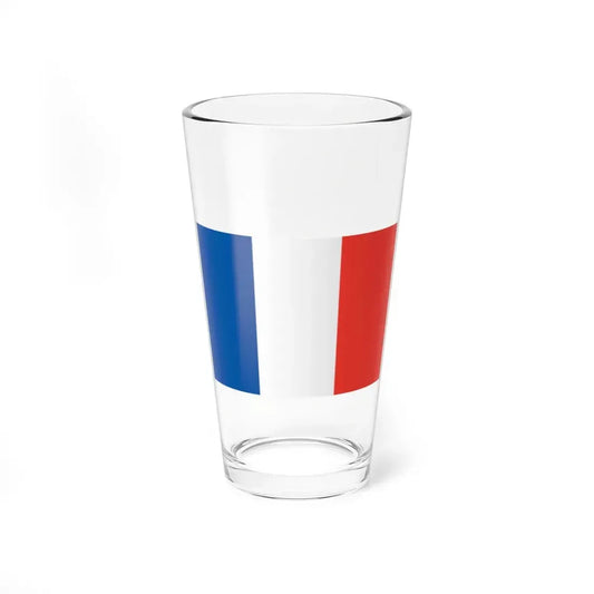 France 67242 - The Noun Project (France) Pint Glass 16oz 16oz - Go Mug Yourself