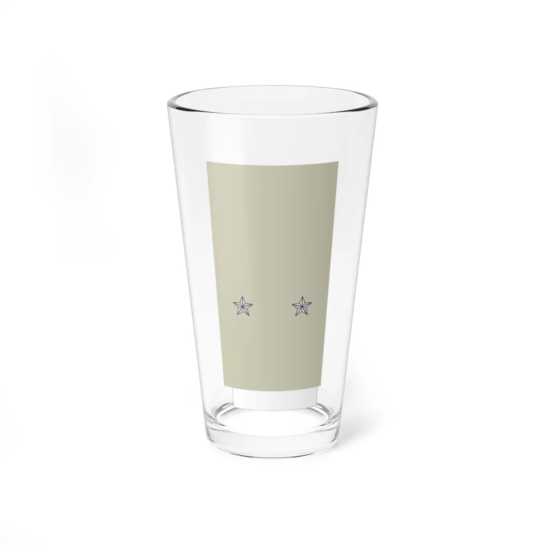 France Army OF 6 Sleeve (Military Rank) Pint Glass 16oz 16oz - Go Mug Yourself