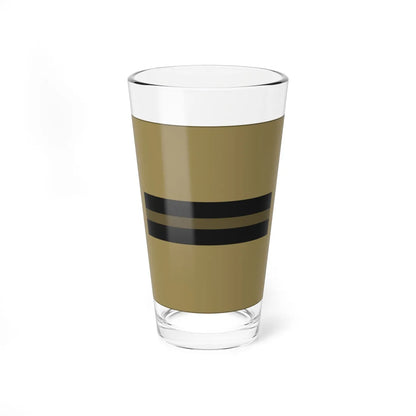 France Army OR 9a LowVis (Military Rank) Pint Glass 16oz 16oz - Go Mug Yourself
