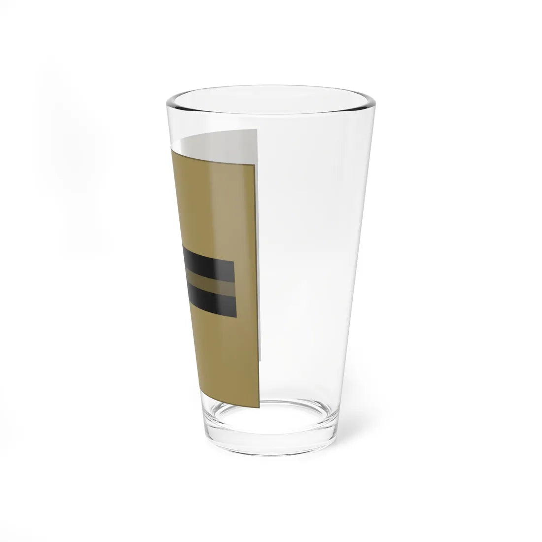 France Army OR 9a LowVis (Military Rank) Pint Glass 16oz - Go Mug Yourself