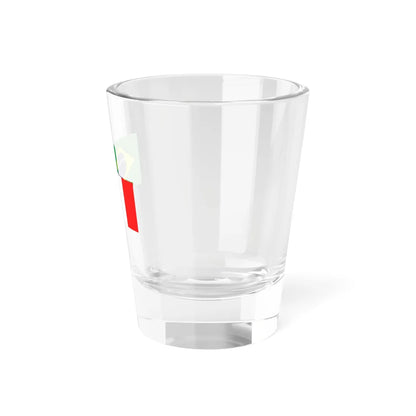 France-Brazil Flag (Brazil) Shot Glass 1.5oz - Go Mug Yourself