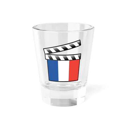 France film clapperboard variant (France) Shot Glass 1.5oz 1.5oz - Go Mug Yourself