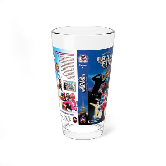 FRANCE FIVE (VHS COVER) Pint Glass 16oz 16oz - Go Mug Yourself