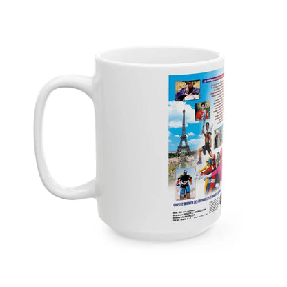 FRANCE FIVE (VHS COVER) - White Coffee Mug-Go Mug Yourself