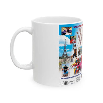 FRANCE FIVE (VHS COVER) - White Coffee Mug - Go Mug Yourself