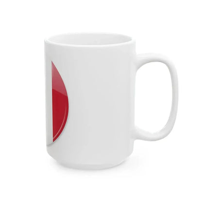 France flag icon (France) White Coffee Mug - Go Mug Yourself