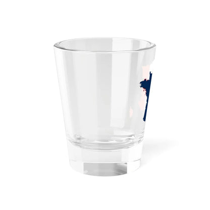 France-Flagmap (France) Shot Glass 1.5oz - Go Mug Yourself