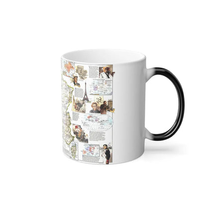 France- - Historical Evolution of a Nation (1989) (Map) Color Changing Mug 11oz-Go Mug Yourself