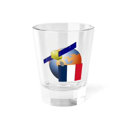 France-Satellite (France) Shot Glass 1.5oz 1.5oz - Go Mug Yourself