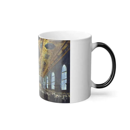 Francesco Guardi (1712-1793) Le Doge de Venise remercie le Conseil majeur - Oil on Canvas 1775 - Color Changing Mug 11oz - Go Mug Yourself