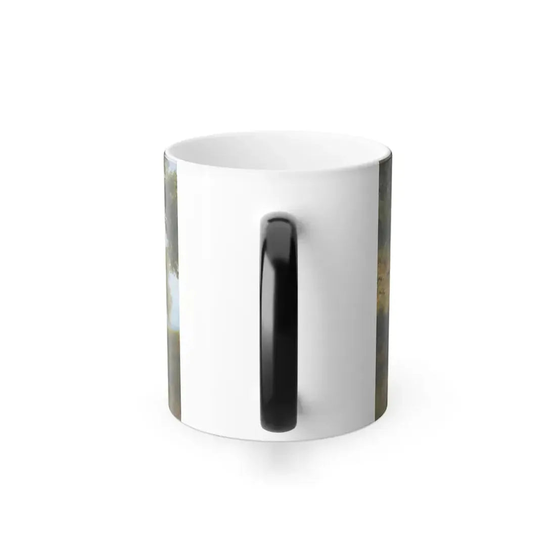 Francesco Lojacono (1841-1915) The Olive Grove, Palermo - Oil on Canvas - Color Changing Mug 11oz - Go Mug Yourself