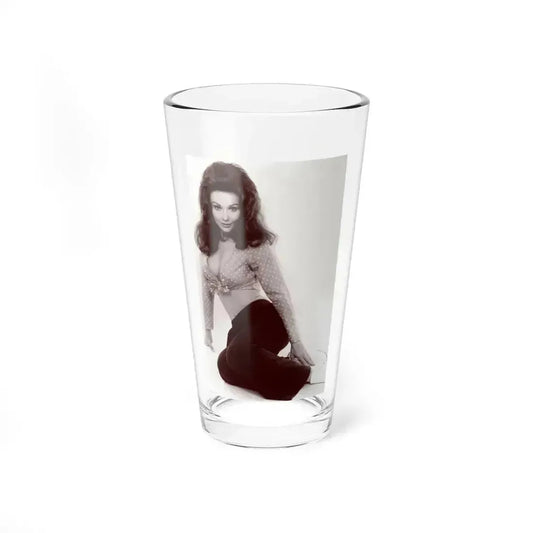 Francine York #05 (Vintage Female Icon) Pint Glass 16oz 16oz - Go Mug Yourself