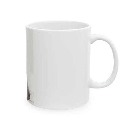 Francine York #05 (Vintage Female Icon) White Coffee Mug - Go Mug Yourself