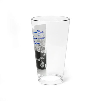 Francine York #09 (Vintage Female Icon) Pint Glass 16oz - Go Mug Yourself