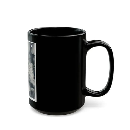 Francine York #12 1 (Vintage Female Icon) Black Coffee Mug - Go Mug Yourself