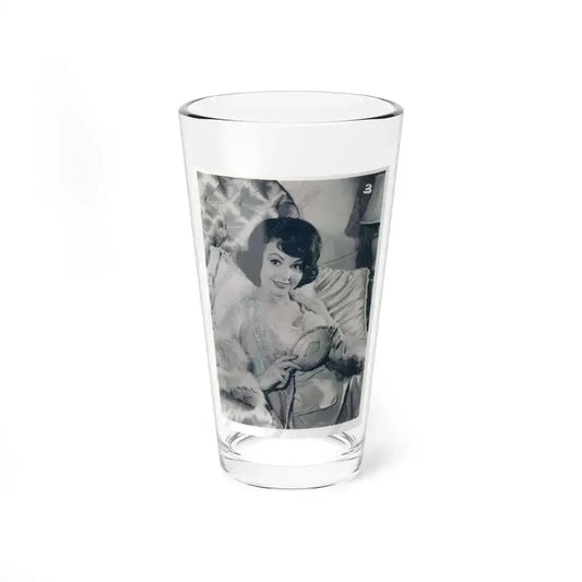 Francine York #12 1 (Vintage Female Icon) Pint Glass 16oz 16oz - Go Mug Yourself