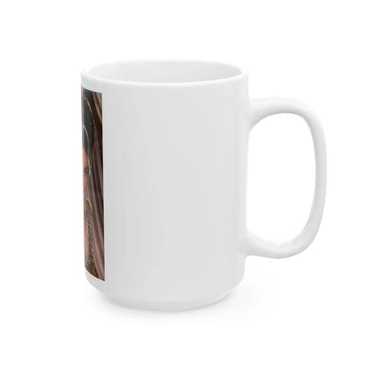 Francine York #146 (Vintage Female Icon) White Coffee Mug - Go Mug Yourself