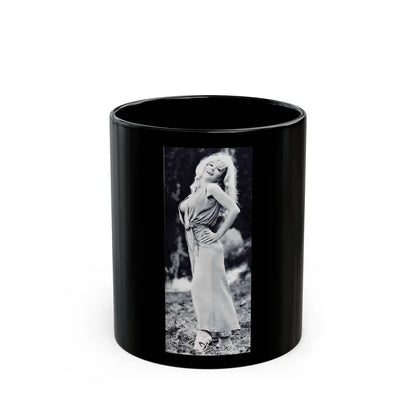Francine York #157 (Vintage Female Icon) Black Coffee Mug 11oz - Go Mug Yourself