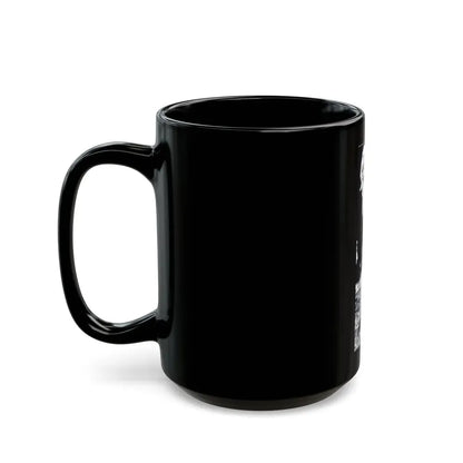 Francine York #159 (Vintage Female Icon) Black Coffee Mug - Go Mug Yourself