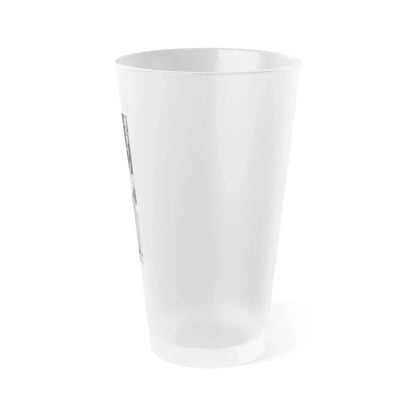 Francine York #159 (Vintage Female Icon) Frosted Pint Glass 16oz - Go Mug Yourself