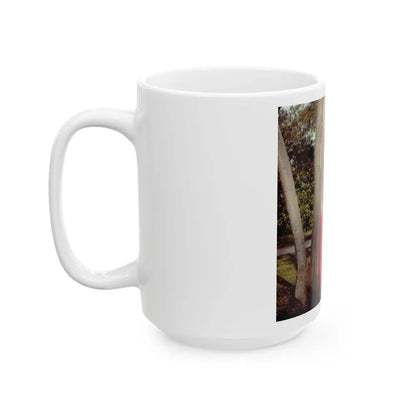 Francine York #16 (Vintage Female Icon) White Coffee Mug - Go Mug Yourself