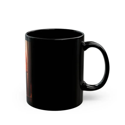Francine York #168 (Vintage Female Icon) Black Coffee Mug - Go Mug Yourself