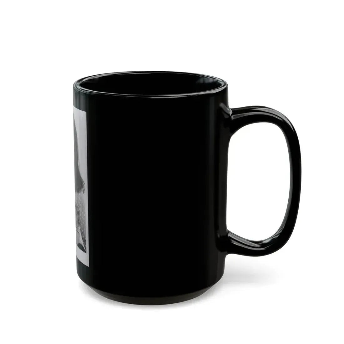 Francine York #169 - 4x5 60's B&W Photo on Postcard Paper (Vintage Female Icon) Black Coffee Mug - Go Mug Yourself