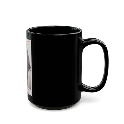 Francine York #17 (Vintage Female Icon) Black Coffee Mug - Go Mug Yourself