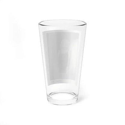 Francine York #170 - 8x10 B&W more recent most of body in night gown Glamour Photo Re-Print (Vintage Female Icon) Pint Glass 16oz - Go Mug Yourself