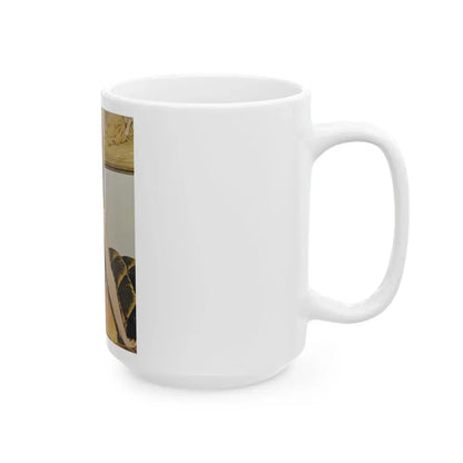 Francine York #18 (Vintage Female Icon) White Coffee Mug - Go Mug Yourself