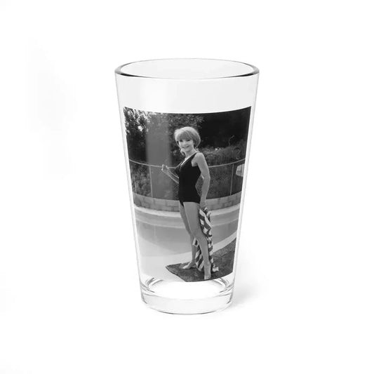Francine York #182 (Vintage Female Icon) Pint Glass 16oz 16oz - Go Mug Yourself