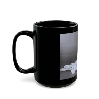 Francine York #183 (Vintage Female Icon) Black Coffee Mug - Go Mug Yourself