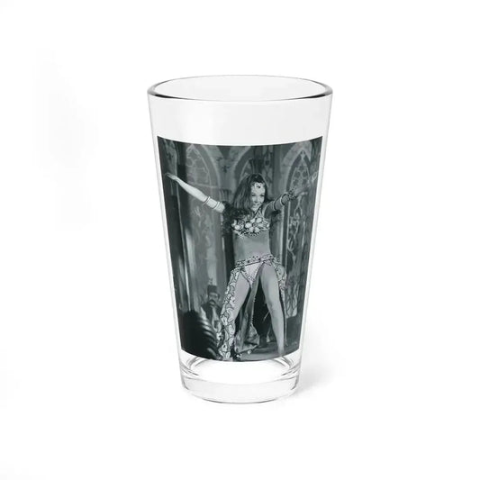 Francine York #185 (Vintage Female Icon) Pint Glass 16oz 16oz - Go Mug Yourself